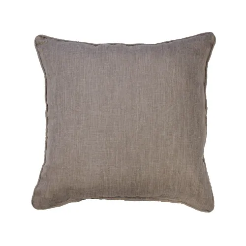 Almohadón C/ribete Algodon Marron Ank Vison en VISON - Textiles, Uruguay | Divino