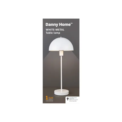 Lampara De Mesa Tl-033 Blanco Metal Tl-033-4 en Blanco - Lámparas de mesa, Uruguay | Divino
