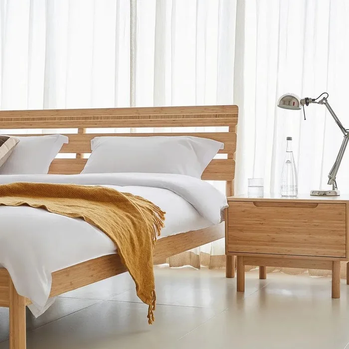 Mesa de Luz Roma en Madera natural - Muebles, Uruguay | Uruguay Bamboo, vista 6
