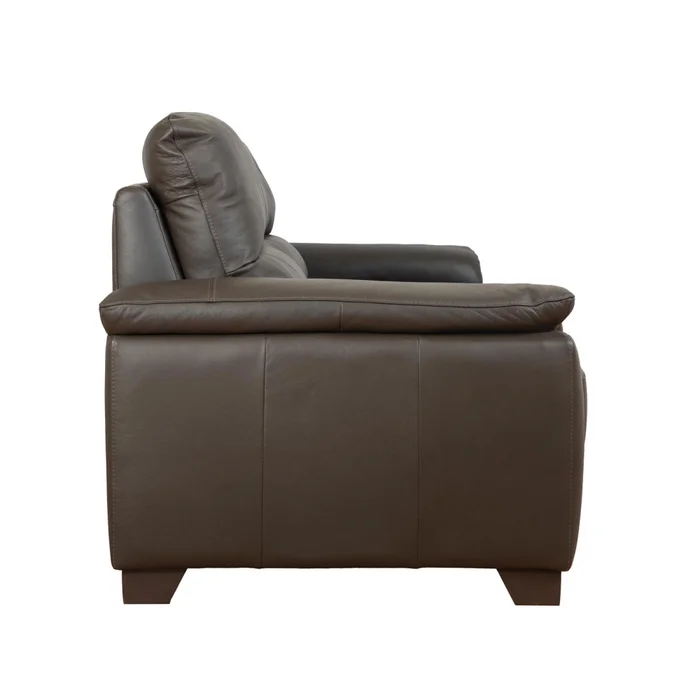 Sofa 3 Cuerpos Cuero-100-natural Marron Venecia Choc. en Marrón - Sillones y sofás, Uruguay | Divino, vista 5