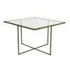 Mesa Auxiliar Vidrio Gris Strasburg 779206 Bronce en Dorado - Mesas de living, Uruguay | Divino, vista 2 de 4