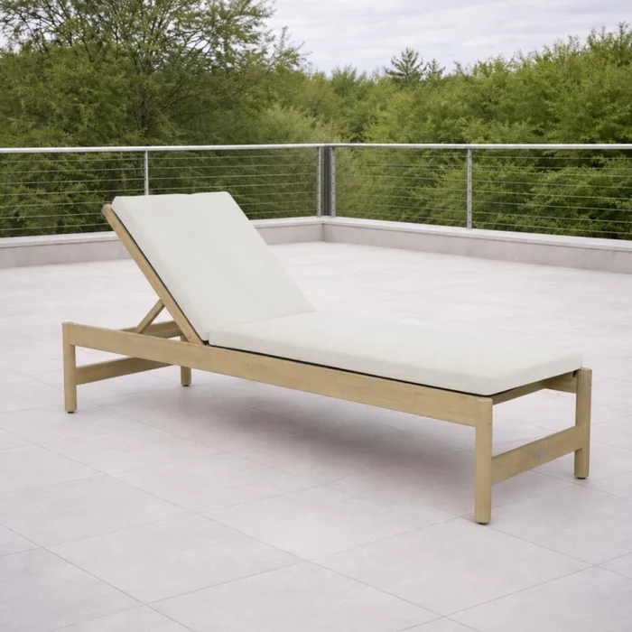 Talara Reposera en Madera natural - Muebles para el exterior, Uruguay | Aihaus