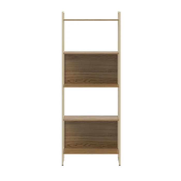 Biblioteca Mdf-y-metal Voss en Beige - Bibliotecas, Uruguay | Divino, vista 3
