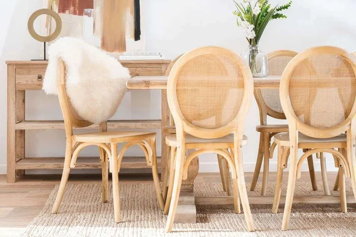MESA COMEDOR DE OLMO ISABEL - 2.00 X 1.00 MTS en Madera natural - Mesas de comedor, Uruguay | La Iberica, vista 24