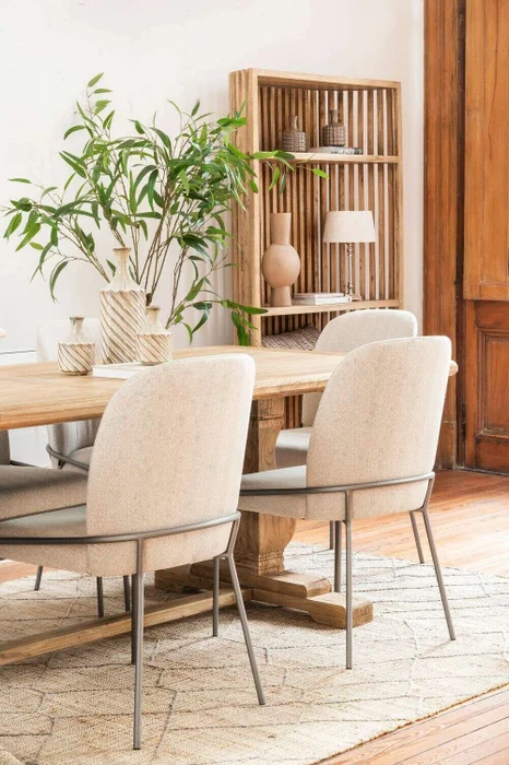 MESA COMEDOR DE OLMO ISABEL - 2.50 X 1.00 MTS en Madera natural - Mesas de comedor, Uruguay | La Iberica, vista 12