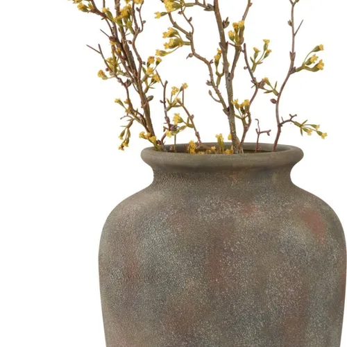 Jarrón TOMMY Ø26xA44cm gris/marrón en Marrón - Jarrones, Uruguay | JYSK