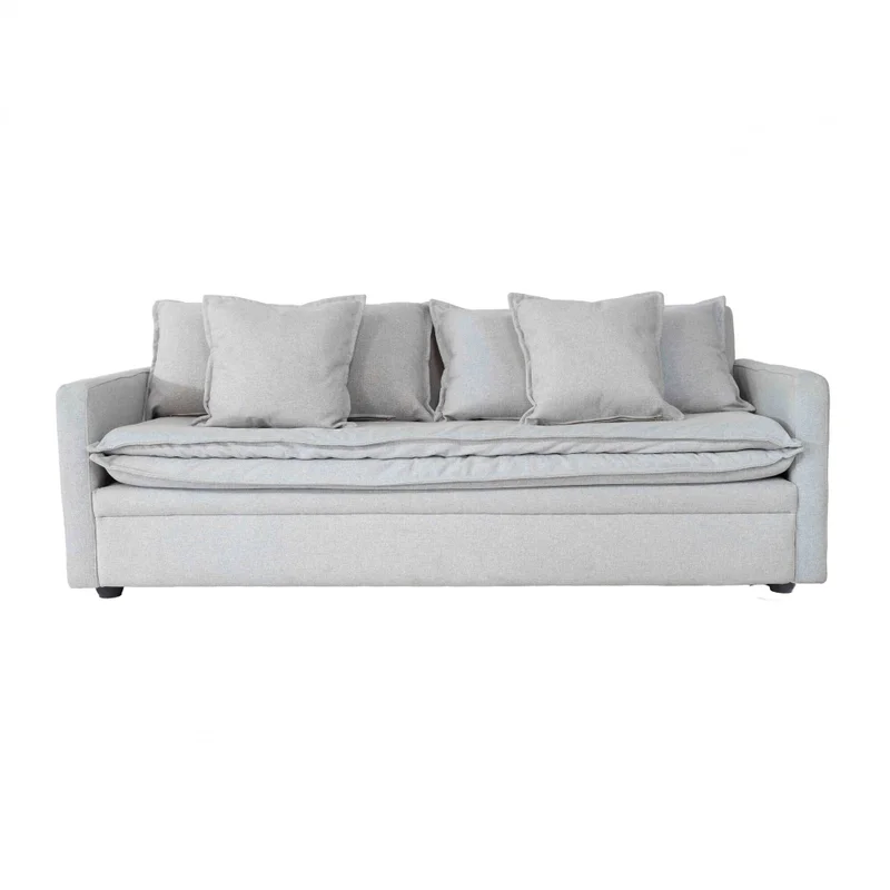 SOFA GENOVA 3 CUERPOS GRIS - Sillones y sofás, Uruguay | Alfa Ventas, vista 3