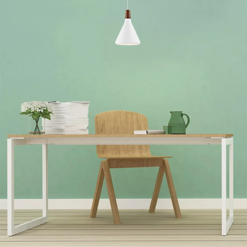 Lámpara Colgante Titan ø 18 cm Blanco en Rosa - Lámparas colgantes, Uruguay | Serlux, vista 6