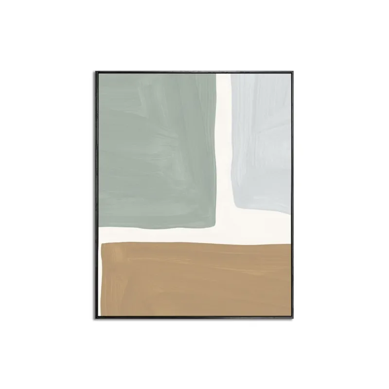 CUADRO CANVAS 40x50cm MARCO FORMAS 4 - Decoración de pared, Uruguay | Koz