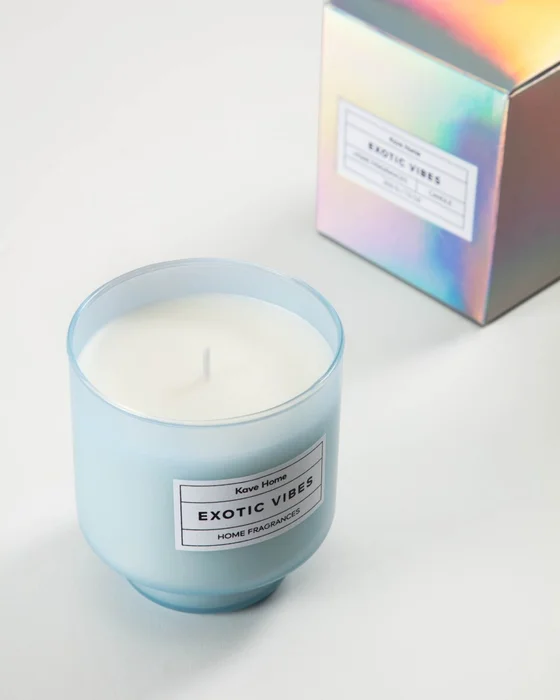 Vela aromática Exotic Vibes 200 gr en Azul - Velas y Portavelas, Uruguay | Kavehome, vista 3
