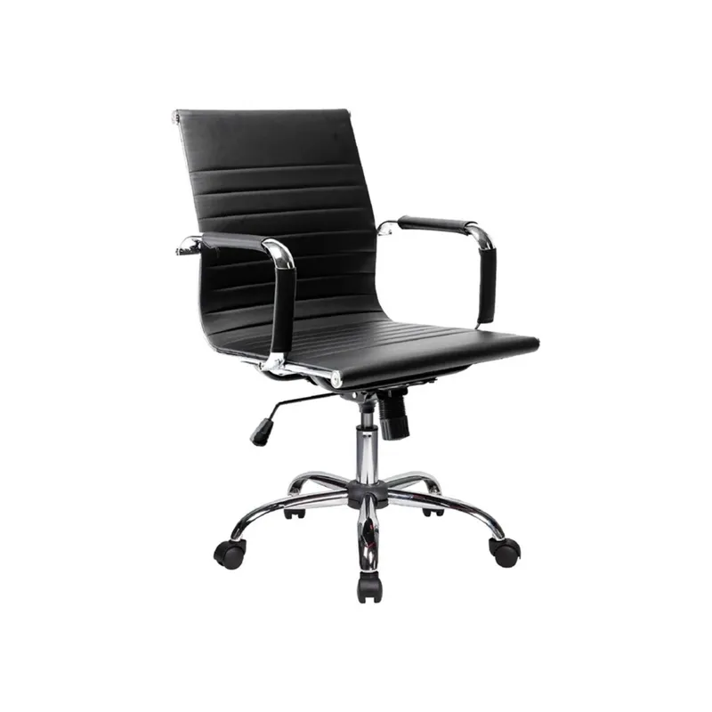 Silla De Escritorio Inox en Negro - Sillas de escritorio, Uruguay | Rústico Hogar