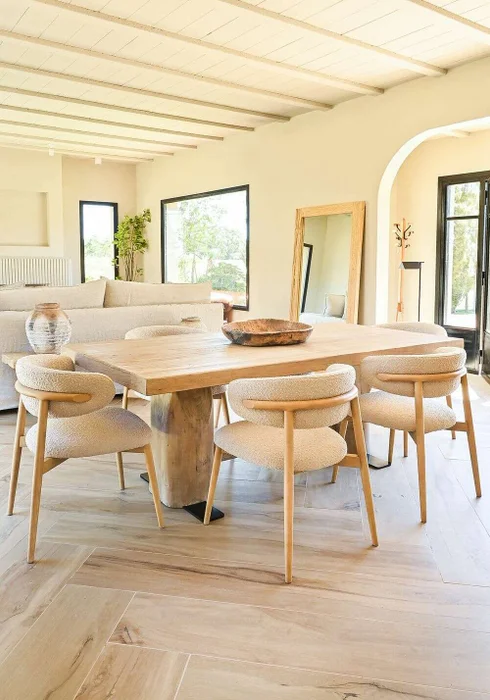 SILLA ALLEGRA - FRESNO NATURAL en Blanco - Sillas, Uruguay | La Iberica, vista 4