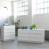 Cómoda LIMFJORDEN 4 cajones blanco en Blanco - Cómodas, Uruguay | JYSK, vista 5 de 5