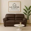 Juego de living 3+2 Cuero Natural en Marrón - Sillones y sofás, Uruguay | La Cueva Muebles, vista 2 de 8