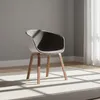 Silla De Comedor Polipropileno-y-madera Gris Gardenia en Gris - Sillas, Uruguay | Divino, vista 1 de 7