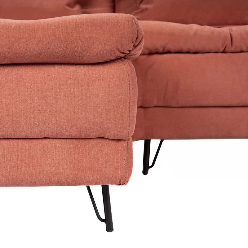 Sillón Cama con Chaise Izquierdo y derecho - Vértice - Rojo en Rojo - Sillones y sofás, Uruguay | Ecowood, vista 6