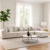 Sofá Modular Maia (5 módulos) - Tela Microfibra - 12072 (Beige) en Beige - Sillones y sofás, Uruguay | NYR, vista 2 de 7