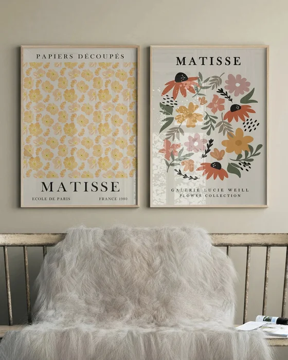 Matisse - Flower Collection N.02 en Multicolor - Láminas, Uruguay | La Cuadrería