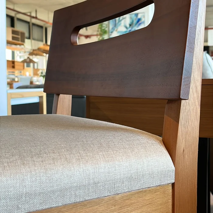 Banqueta Mia - Madera Maciza en Madera natural - Butacas, banquetas y puffs, Uruguay | Balton, vista 8