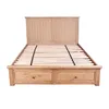 Cama C/ Cajones King Madera-acacia Natural-beige Westport en Madera natural - Dormitorio, Uruguay | Divino, vista 6 de 10