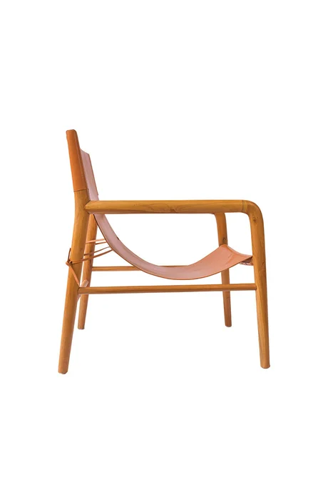 POLTRONA SAFIRA 69X54X83H en Naranja - Butacas, banquetas y puffs, Uruguay | Vinibel, vista 3