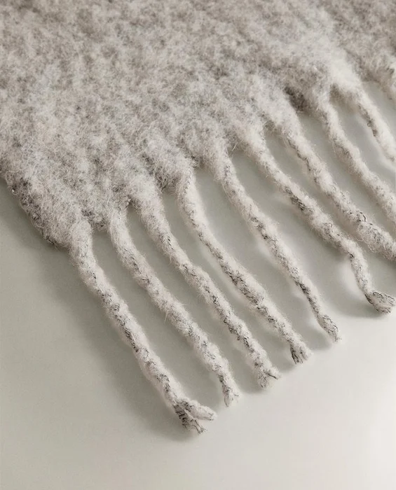 MANTA LANA en Gris - Textiles, Uruguay | Zara Home, vista 3