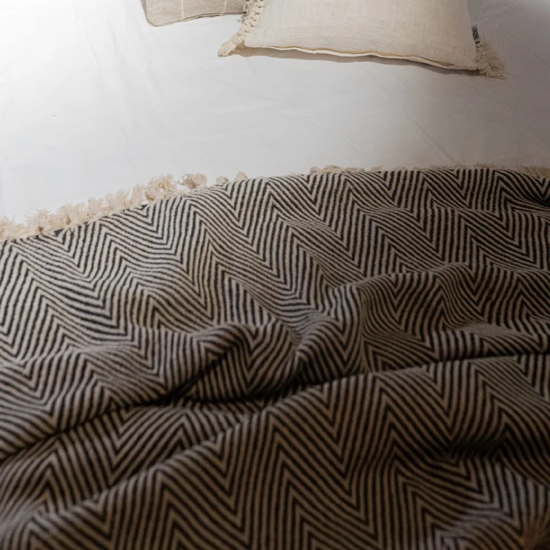 Manta para sillón y cama algodón Espiga - 180 x 230 cm en Multicolor - Textiles, Uruguay | Buho Store, vista 5