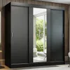 Ropero Placard Matrimonial Reno 180CM Pareja con 1 Espejo 3 Puertas Co - Roperos y placares, Uruguay | Balton, vista 7 de 24