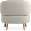 Butaca STADIL tela beige color roble en Beige - Butacas, banquetas y puffs, Uruguay | JYSK, vista 2 de 5