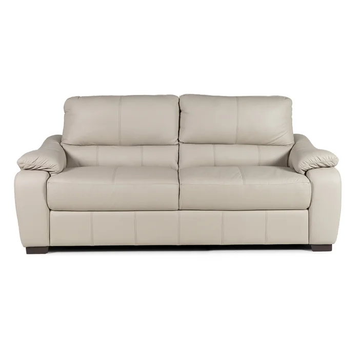 Sofá Portofino - Cuero Básico - 3 cuerpos - Arena - (Preventa) en Beige - Sillones y sofás, Uruguay | NYR, vista 3