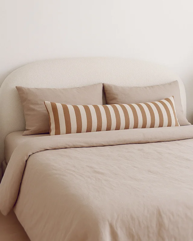 respaldo ROND - Tapizado en Beige - Respaldos de cama, Uruguay | Octo, vista 3