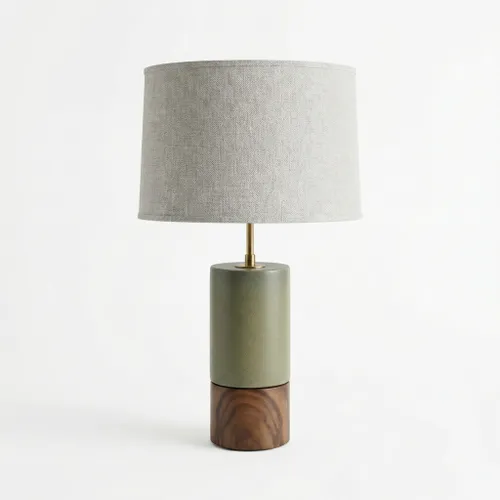 Lámpara de Mesa Nativo Duo Olive - Lámparas de mesa, Uruguay | La Perla