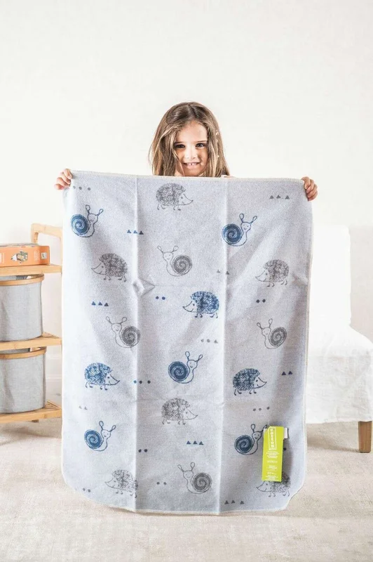 MANTA AUSTRIACA KIDS - ERIZO Y CARACOL 2 en Multicolor - Textiles, Uruguay | La Iberica, vista 4