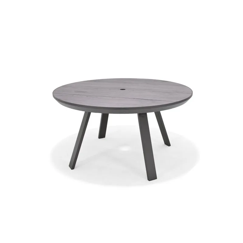 Mesa redonda de Patio Diámetro 119cm - Urbanite - Gris en Gris - Muebles para el exterior, Uruguay | Rústico Hogar