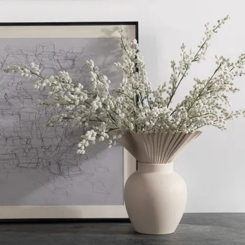 JARRON PETALO Blanco - Decoración, Uruguay | Viasono