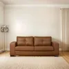 SOFA 100% CUERO - 3 CUERPOS - MODELO DOMINI - MARRON en Marrón - Sillones y sofás, Uruguay | Champagne Home, vista 2 de 5