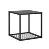 Mesa Lateral Metal Negro Olivia en Negro - Mesas de living, Uruguay | Divino, vista 5 de 7