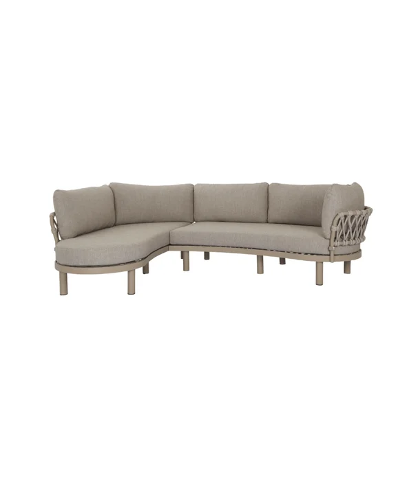 ESQUINERO EXTERIOR MANANTIALES 184X92X63 en Beige - Muebles para el exterior, Uruguay | Más Infinito Casa