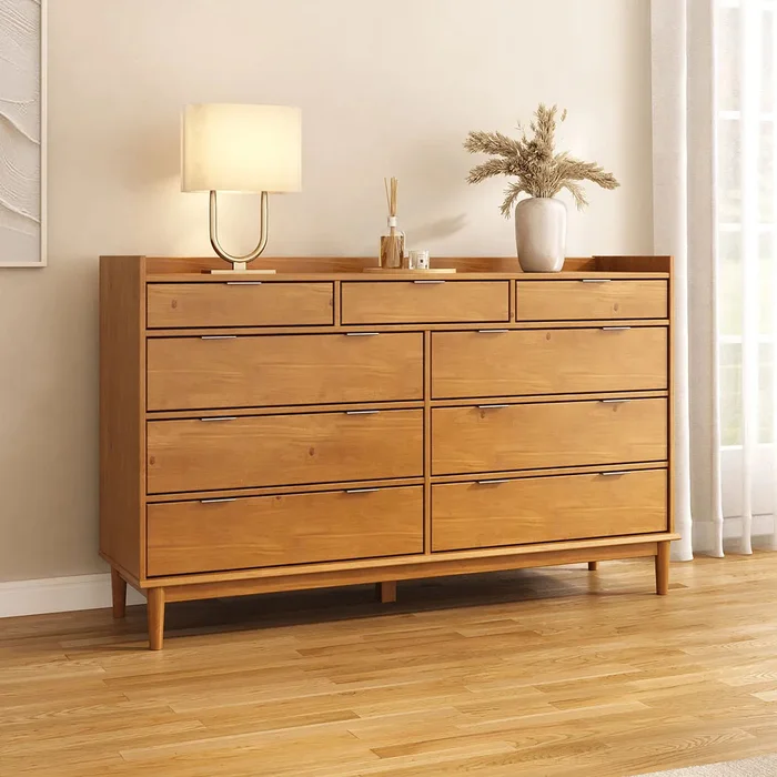 Comoda Grande Melina - Madera Maciza en Madera natural - Cómodas, Uruguay | Balton, vista 3