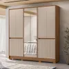 Ropero Placard Dormitorio 10 Puertas 4 Cajones Con Espejo en CARVALHO / FENDI - Roperos y placares, Uruguay | Soy Hogar, vista 9 de 10