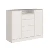 CASTRO- COMODA ALBA 4 CAJONES BLANCO 5065A-B - Cómodas, Uruguay | Alfa Ventas, vista 1 de 3