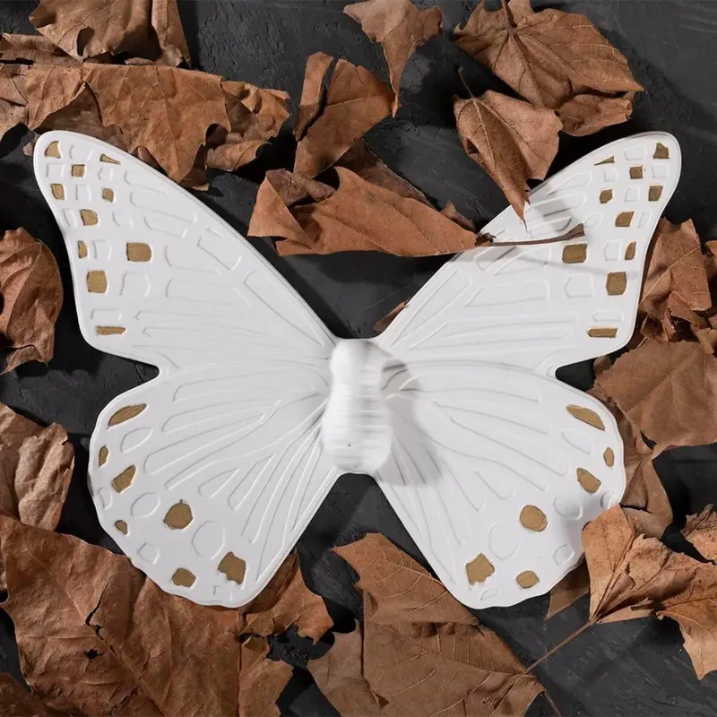 DECORACION BUTTERFLY Blanco en Blanco - Decoración, Uruguay | Viasono