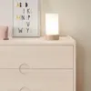 Luminaria de sobremesa Slat de algodón y madera de haya en Multicolor - Lámparas de mesa, Uruguay | Kavehome, vista 3 de 5
