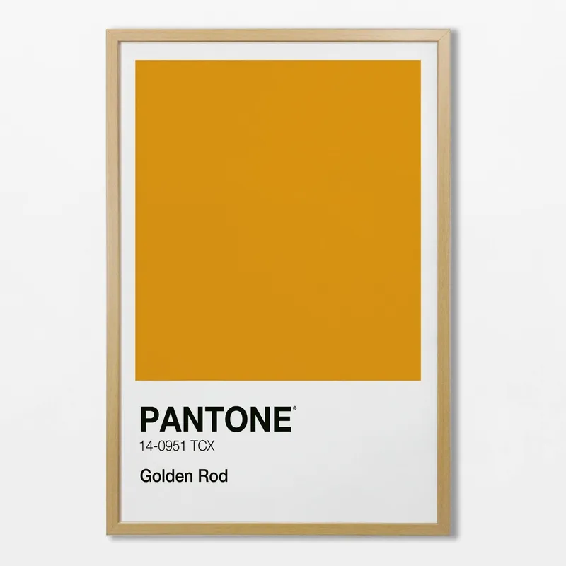 Pantone en Amarillo - Láminas, Uruguay | La Cuadrería