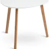 Mesa auxiliar TAPS 55x55 blanco/bambú en Beige - Mesas de arrimo, Uruguay | JYSK, vista 1 de 5