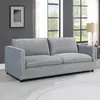 Sofá 3 Cuerpos Tela Gris Amsterdam en Gris - Sillones y sofás, Uruguay | Divino, vista 6 de 7
