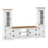 Promo Rack de TV + Paneleros Linea Naturale - Blanco en Blanco - Muebles para TV, Uruguay | La Cueva Muebles, vista 5 de 12