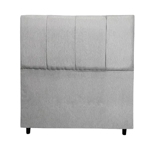 Respaldo Cabecera 1 plaza Gold - Tela Lino en Gris - Respaldos de cama, Uruguay | Delta Center
