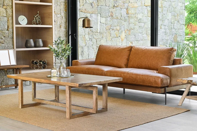 SILLON COSMOPOLITAN - CUERO ITALIANO CARAMELO en Marrón - Sillones y sofás, Uruguay | La Iberica, vista 12