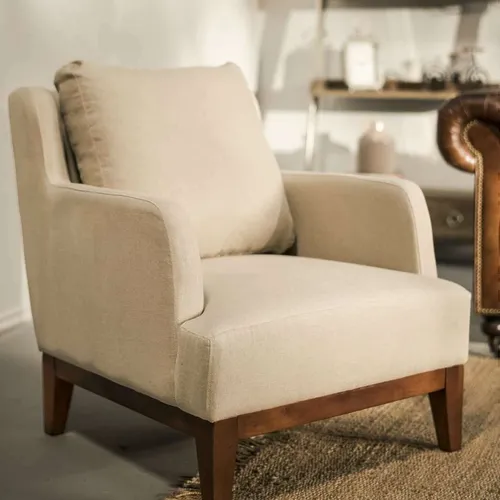 BERGERE DE LINO - LUSTRE OSCURO - Butacas, banquetas y puffs, Uruguay | La Iberica